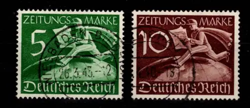 Deutsches Reich Z 738- Z 739 gestempelt #DDX79