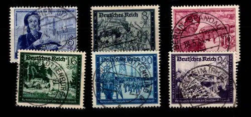 Deutsches Reich 888- 893 gestempelt #DDY68