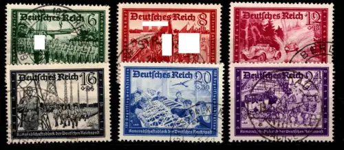 Deutsches Reich 773-778 gestempelt #DDY04