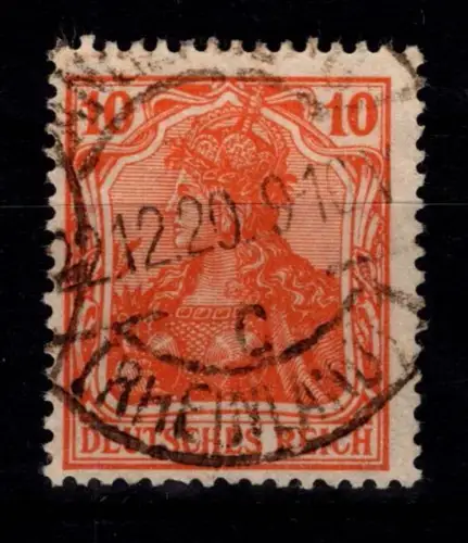 Deutsches Reich 141 gestempelt geprüft Infla Berlin #DDA64