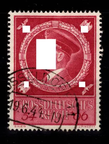 Deutsches Reich 887 gestempelt #DDY64