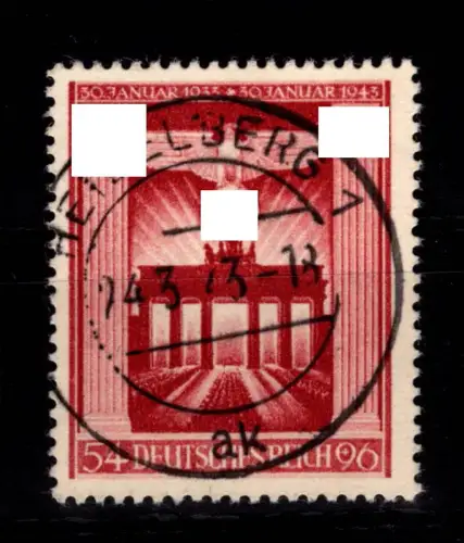 Deutsches Reich 829 gestempelt #DDY42