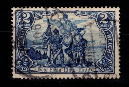Deutsches Reich 82 A gestempelt geprüft Jäschke BPP, leichte Mängel #DDA17