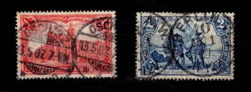 Deutsches Reich 94-95 AI gestempelt signiert Jäschke #DDA32