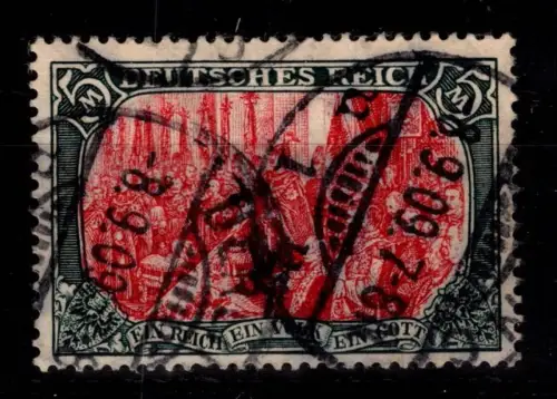 Deutsches Reich 97 AI a gestempelt tiefst geprüft Dr. Hochstädter BPP #DDA29