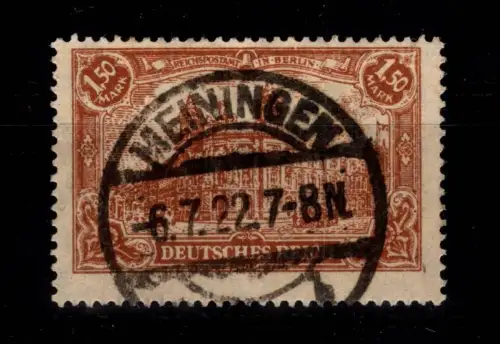 Deutsches Reich 114 b gestempelt geprüft Infla Berlin #DDA49