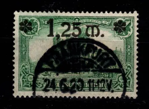 Deutsches Reich 116 I gestempelt geprüft Infla Berlin #DDA58