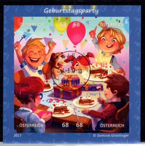 Österreich Block 93 gestempelt EST Wien #DDY77