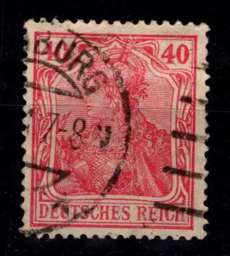 Deutsches Reich 145 b II gestempelt geprüft Bechtold BPP #DDA68