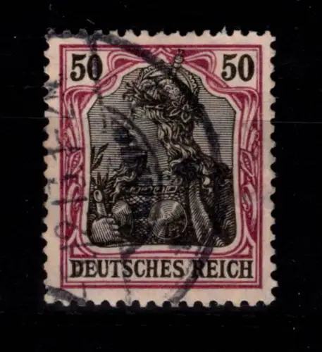 Deutsches Reich 91 I y gestempelt geprüft Zenker BPP #DDA34