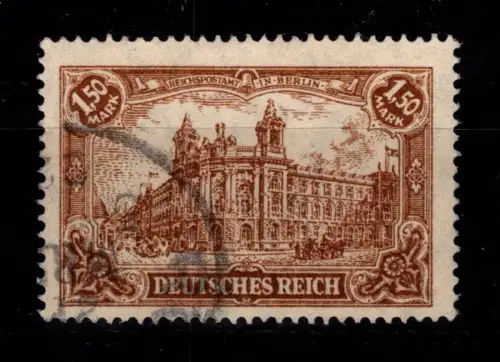 Deutsches Reich 114 c gestempelt geprüft Infla Berlin #DDA50