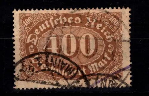 Deutsches Reich 222 b gestempelt geprüft Infla Berlin #DDA82