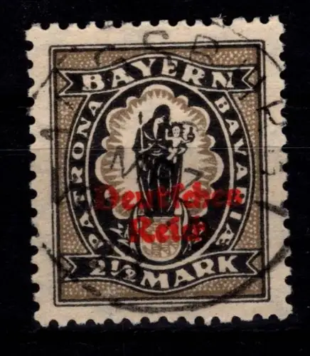 Deutsches Reich 133 II gestempelt geprüft Oechsner BPP #DDA61