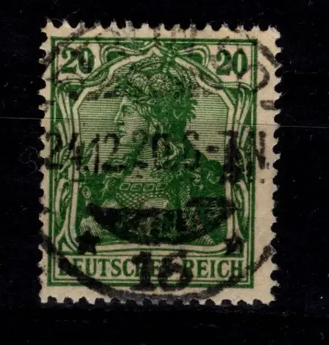 Deutsches Reich 143 c gestempelt geprüft Infla Berlin #DDA67