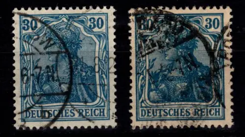 Deutsches Reich 144 I/II gestempelt u.a. geprüft Peschl BPP #DDA70