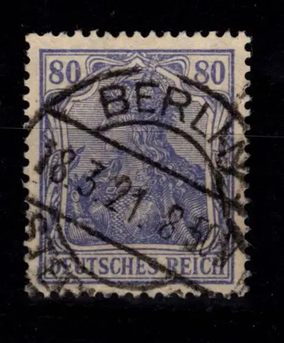 Deutsches Reich 149 b II gestempelt geprüft Infla Berlin #DDA74