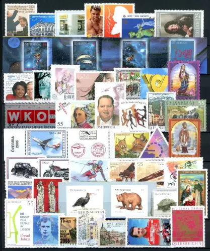 Österreich Jahrgang 2006 postfrisch komplett #JS276