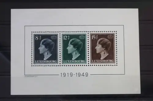 Luxemburg Block 7 postfrisch #WJ570