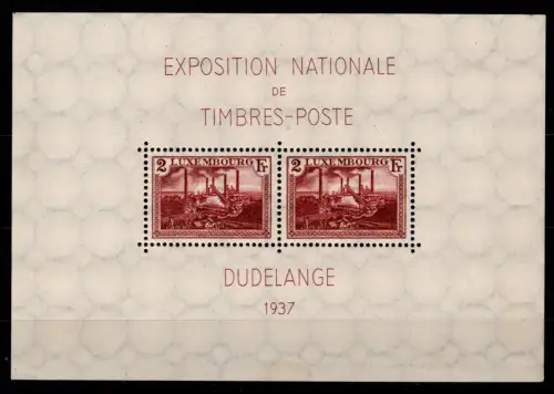 Luxemburg Block 2 postfrisch #DAH93