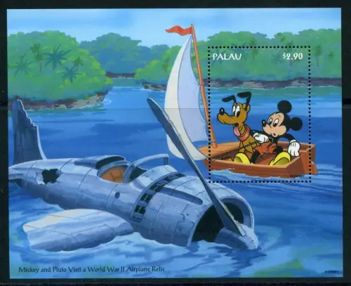 Palau Block 35 postfrisch Walt Disney #HK225