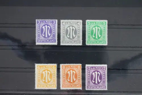 Alliierte Besetzung Bizone 10-15 postfrisch #FA366