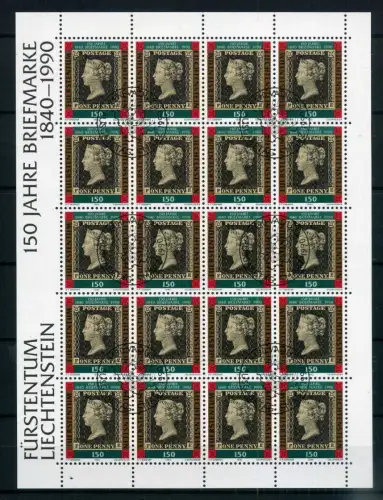 Liechtenstein Kleinbogen 986 Ersttagssonderstempel #JG429