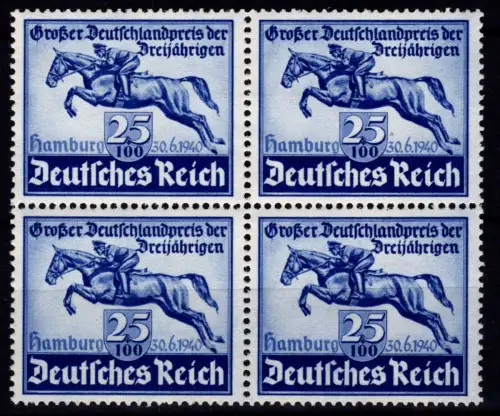 Deutsches Reich 746 postfrisch als 4er Block #OT833