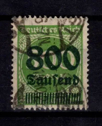 Deutsches Reich 307 gestempelt Attest Peschl #DDC94