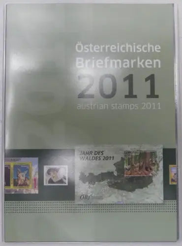 Österreich Jahrbuch 2011 postfrisch #JS272