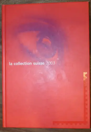 Schweiz Jahrbuch 2003 postfrisch komplett mit allen Marken #TF091