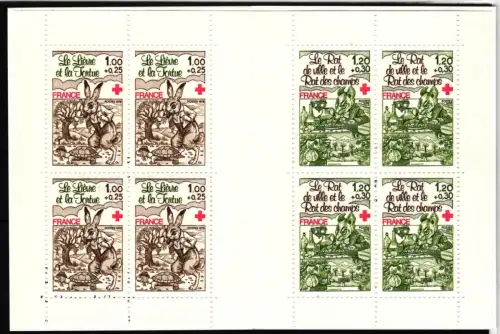 Frankreich 2129-2130 postfrisch als Markenheftchen #JY151