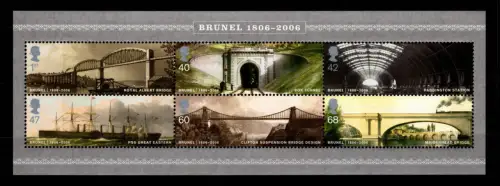 Großbritannien Block 30 postfrisch Wissenschaft #OE458
