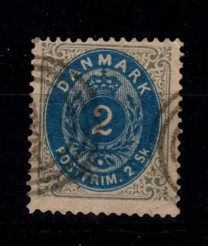 Dänemark 16 I A b gestempelt #DDS95