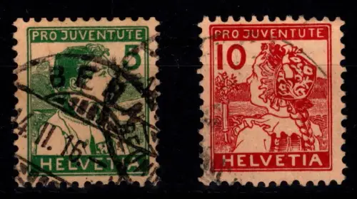 Schweiz 128-129 gestempelt #OV258