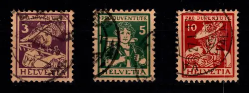 Schweiz 130-132 gestempelt #OV259