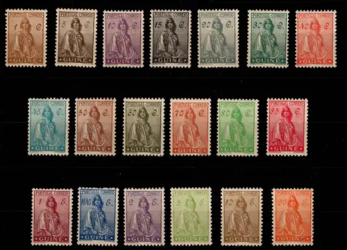 Portugiesisch-Guinea 204-222 postfrisch -selten- #OV301