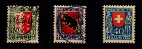 Schweiz 172-174 gestempelt #OV264