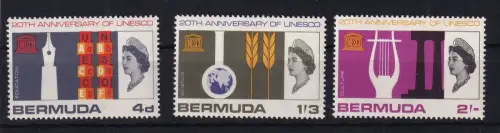 Bermuda 196-98 postfrisch #DCR01