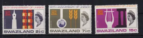 Swaziland 123-125 postfrisch #DCR16