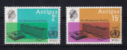 Antigua 154-55 postfrisch #DCR22