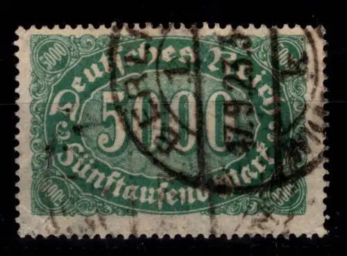 Deutsches Reich 256 c gestempelt Infla geprüft #DEF12