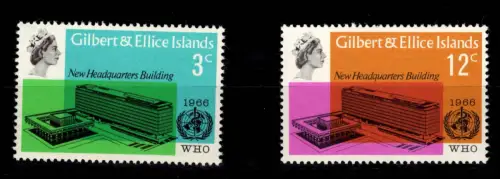 Gilbert + Ellice Islands 122-123 postfrisch #DCR32