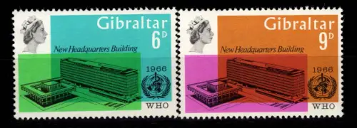 Gibraltar 182-183 postfrisch #DCR31