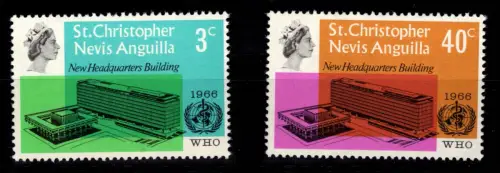 St. Christopher-Nevis-Anguilla 170-171 postfrisch #DCR38