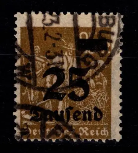 Deutsches Reich 283 gestempelt Infla geprüft #DEE86