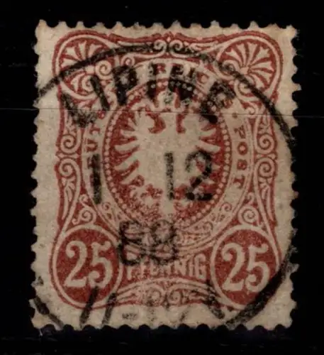 Deutsches Reich 43 c gestempelt geprüft #DEF33