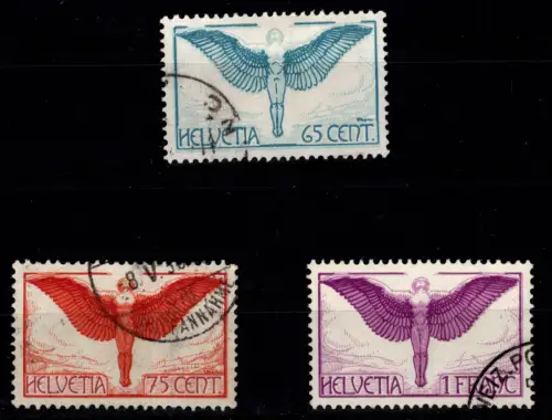Schweiz 189-191 gestempelt #OV397