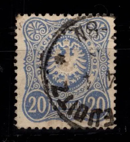 Deutsches Reich 42 b gestempelt geprüft Zenker BPP #DER74