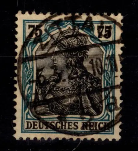 Deutsches Reich 104 a gestempelt geprüft Infla Berlin BPP #DER91