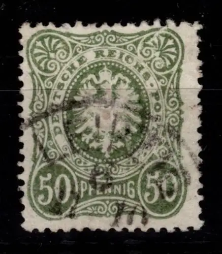 Deutsches Reich 44 c gestempelt geprüft Zenker BPP #DER69